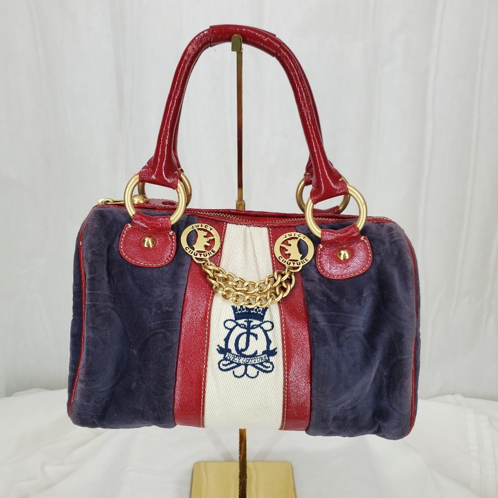 Juicy Couture y2k Vintage Nautical Bowler Bag